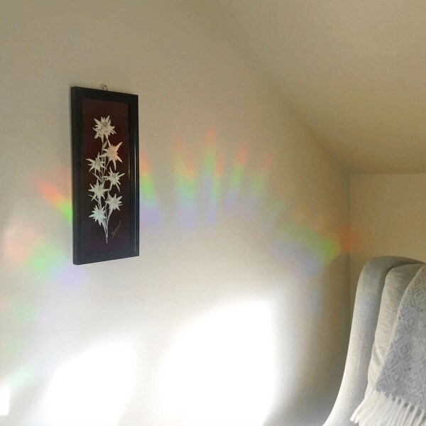 radiant suncatcher sticker
